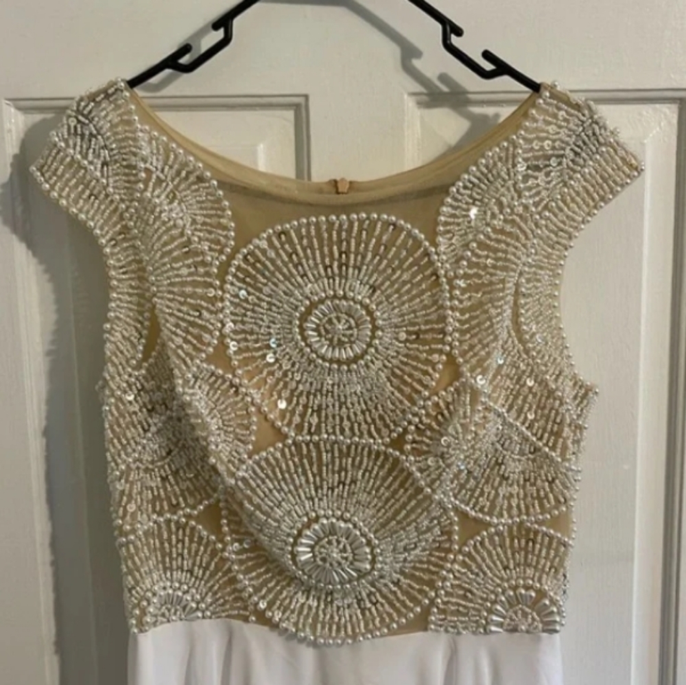 Mid length dress wedding party